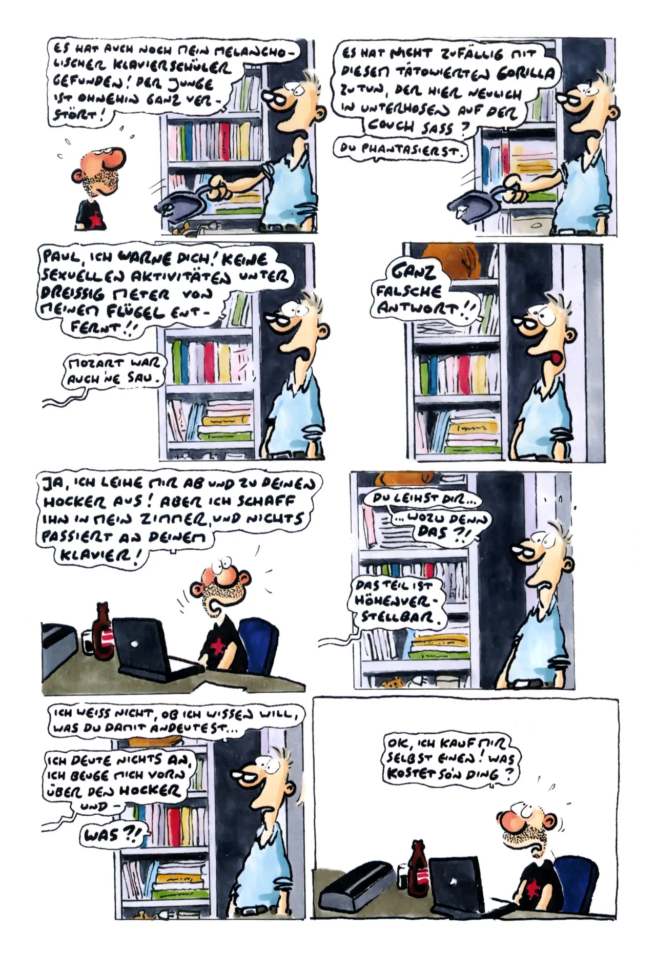 Konrad & Paul : Raumstation Sehnsücht page 6 full
