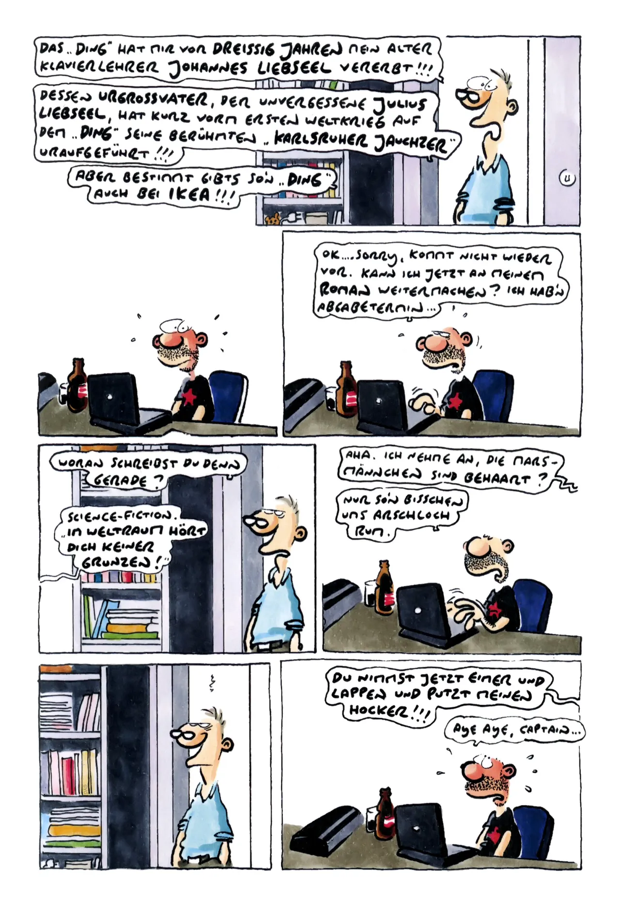 Konrad & Paul : Raumstation Sehnsücht page 7 full