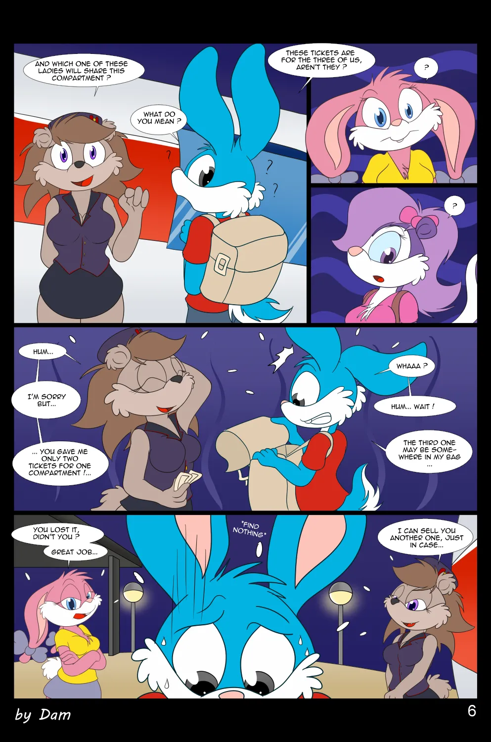 Toons on a Train page 6 full