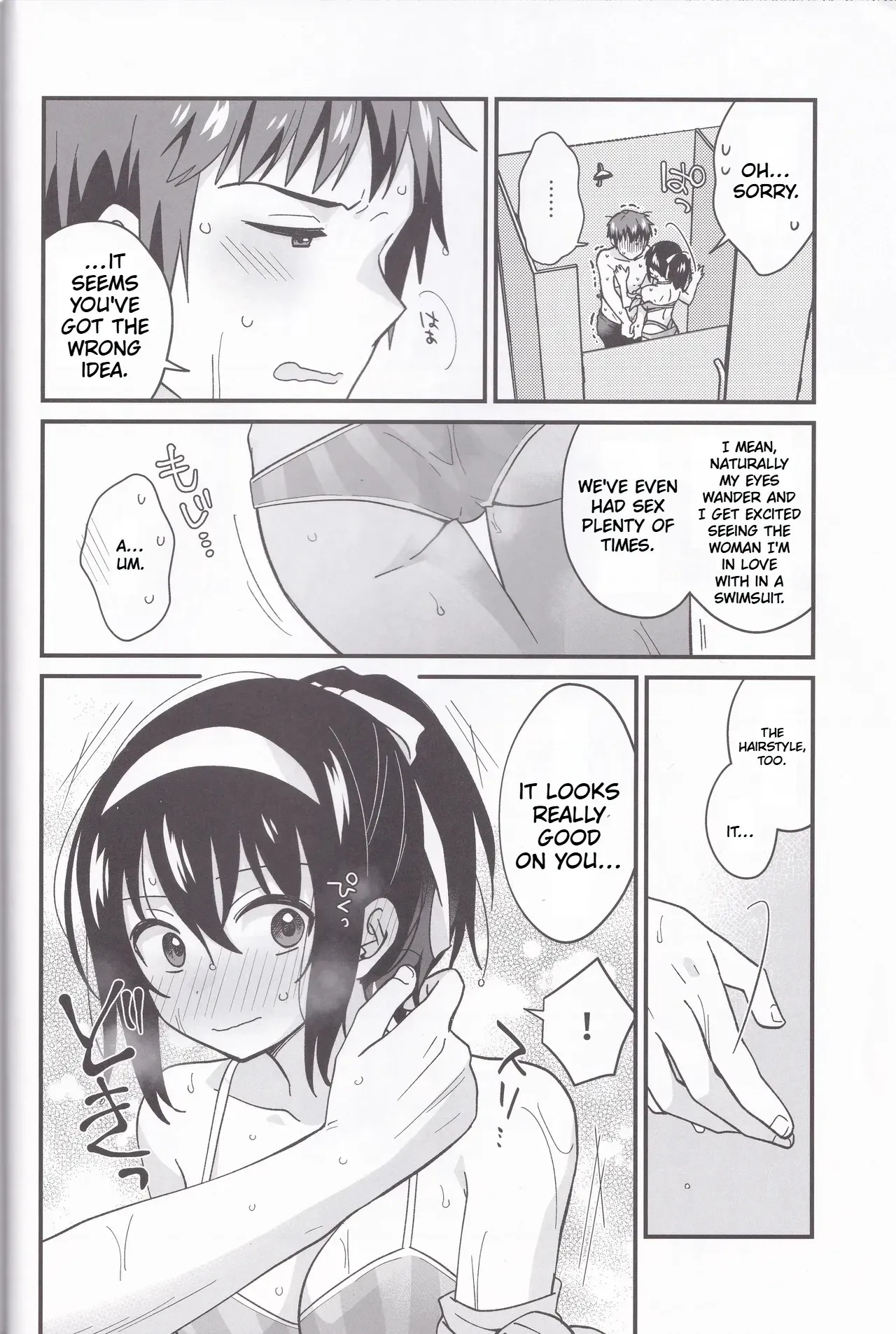 Mizugi Ponyta ja Shikatanai! | Swimsuit & Ponytail, Is Unavoidable! page 11 full