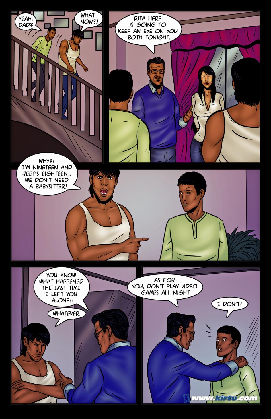Miss Rita - Chapter 20 - Bad Babysitter page 4 full
