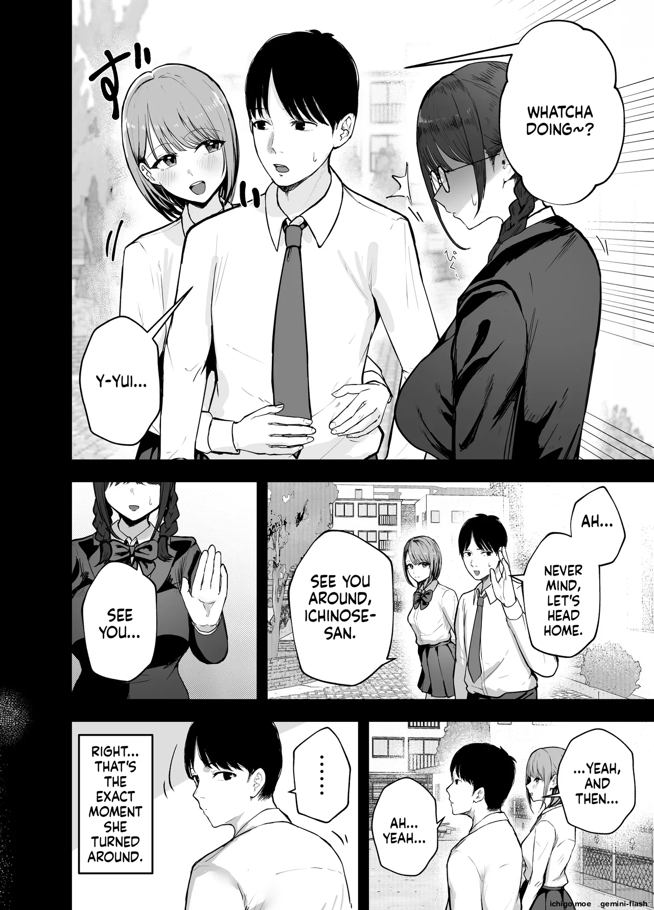 "Omae ga Futta InCha Onna, Ima ja Followers Hyakuman-nin Goe no Bakunyuu Gravure Idol dazo? w" —Kanojo no Iru Ore o Muchimuchi Bakunyuu Body de Yuuwaku shite kite Gyaku NTR— page 9 full