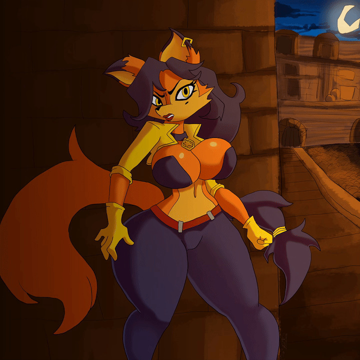 [Don Pena] Carmelita Fox in trouble (Sly Cooper) (Animated) cover