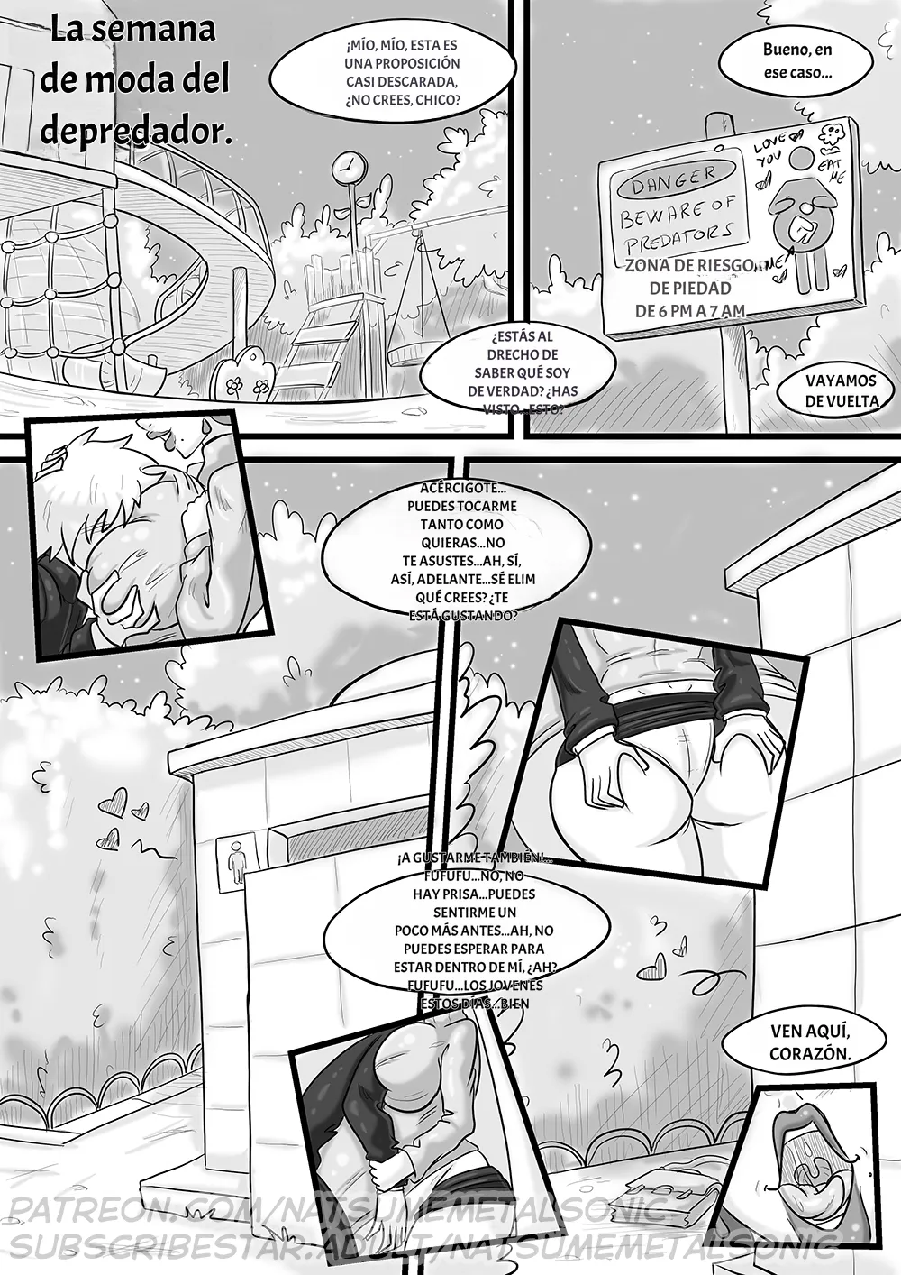 Predator´s Fashion week  spanish page 1 full
