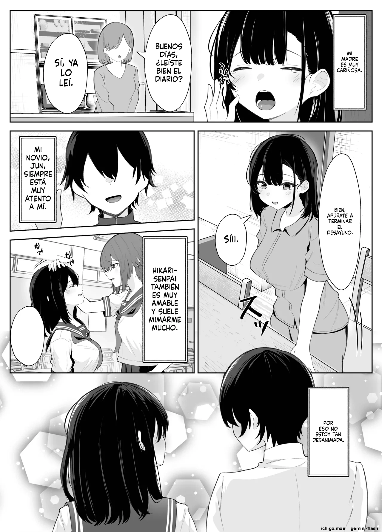 Soushitsu Kanojo ~Kioku Soushitsu no Kanojo ga Onna Senpai ni NTR made~ page 6 full