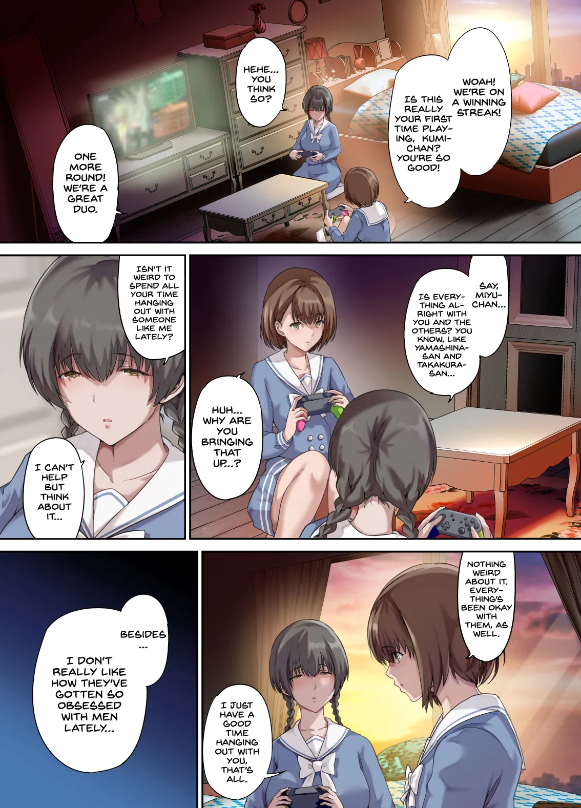 Papa no Shinshitsu wa Musume Tomodachi no Tamariba 2 -Atarashii Tomodachi Hen- page 2 full