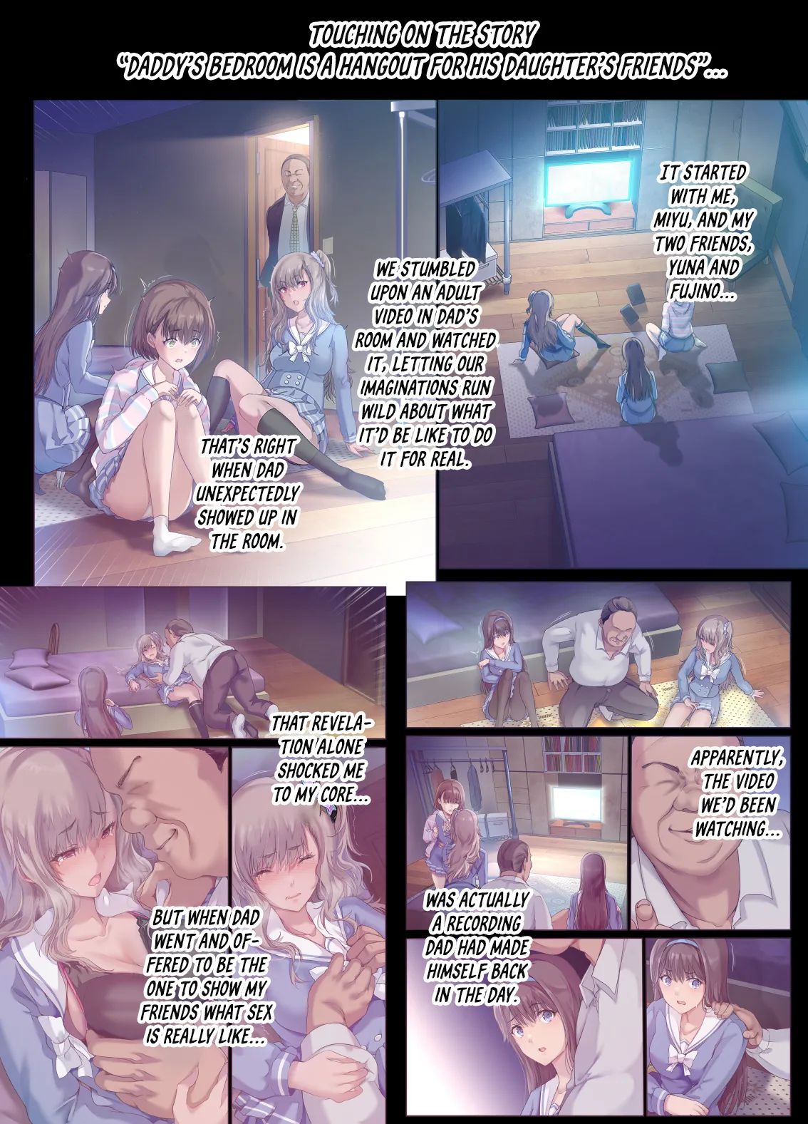 Papa no Shinshitsu wa Musume Tomodachi no Tamariba 2 -Atarashii Tomodachi Hen- page 3 full