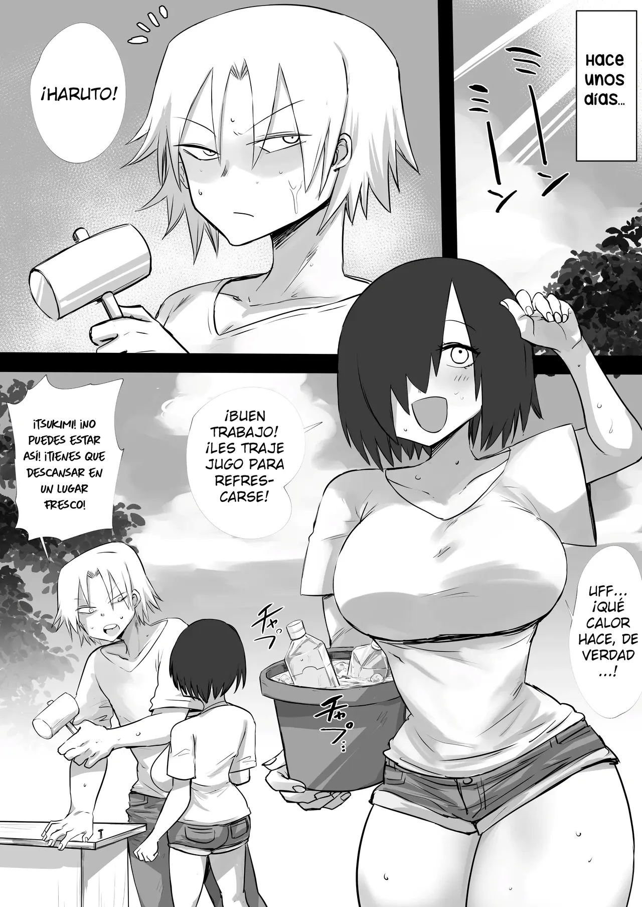 Ano Hi Osananajimi wa Kyoki to Kashita｜Aquel día, mi Amiga de la Infancia se Convirtió en una Oni Gigante page 3 full