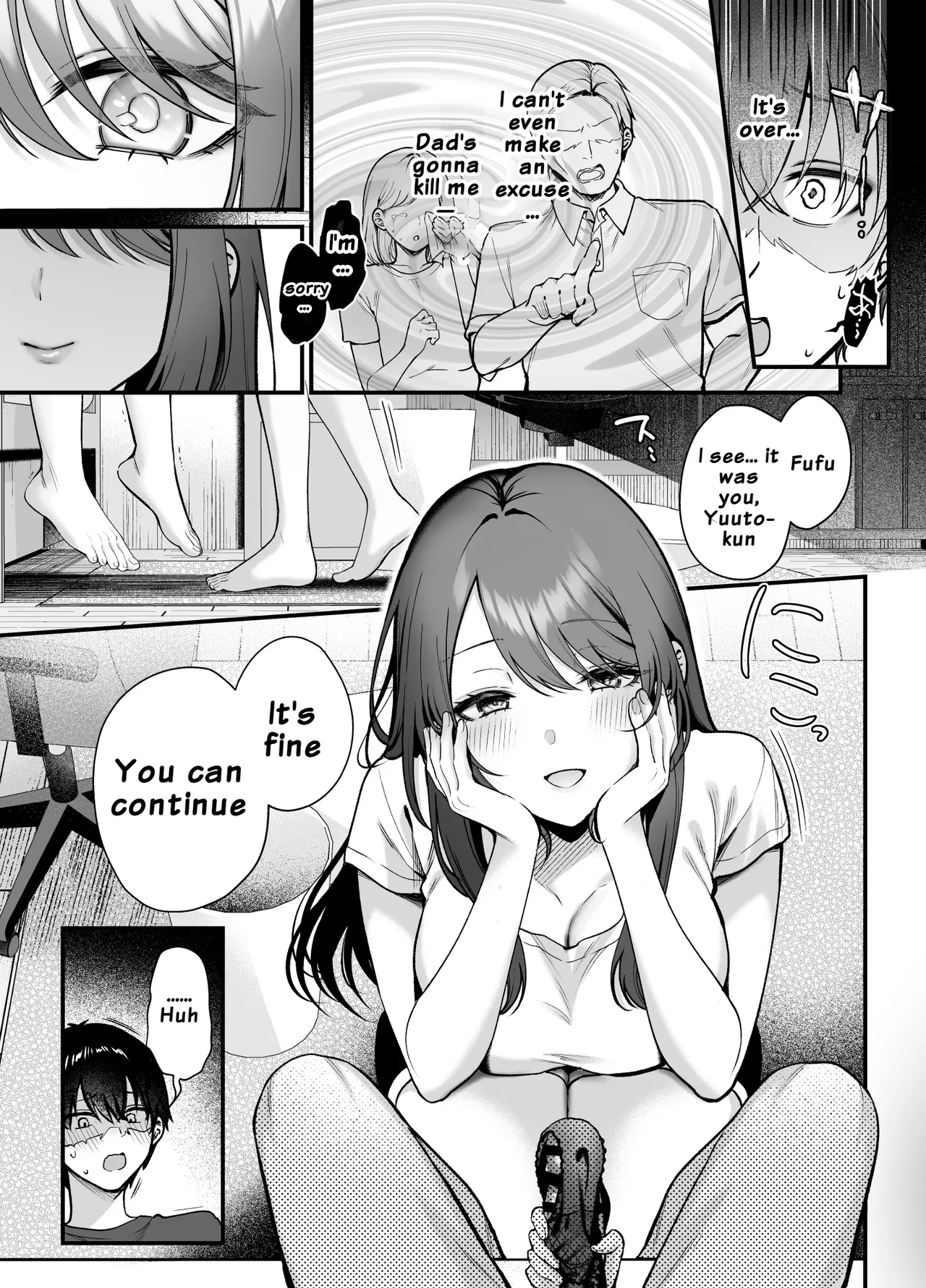 Anenuma. ~Seiso na Onee-san wa Boku o Yasashiku Juurin Suru~ | Anenuma. ~My Pure Step-Sister Gently Violates Me~ page 12 full