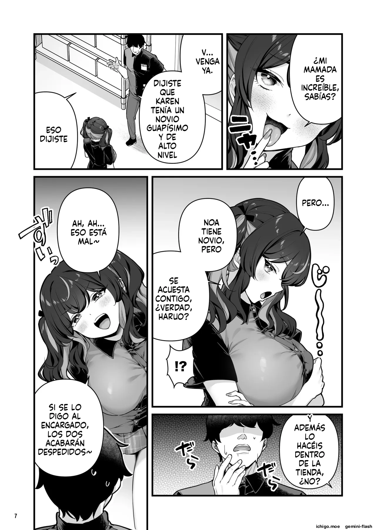 Kareshi Mochi Kyonyuu Beit Gal to Mechakucha Sex shita Hanashi 3  MTL page 9 full