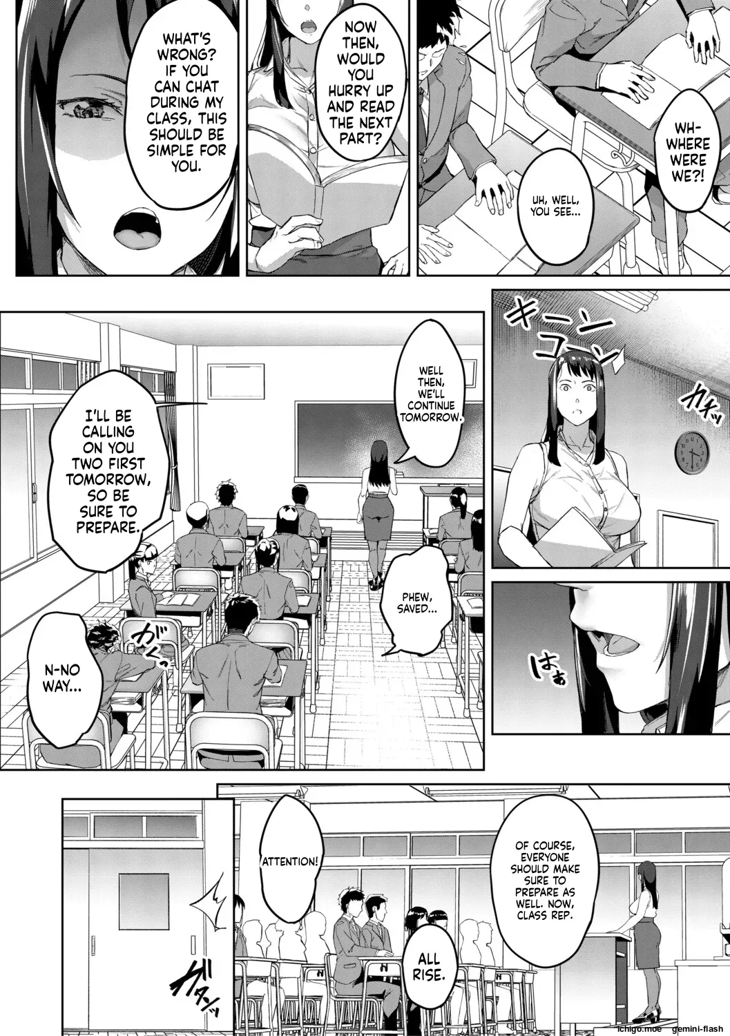 Otosareta Kyoushi File.Baka Chichi Kuso Kyoushi no Hame Douga page 7 full