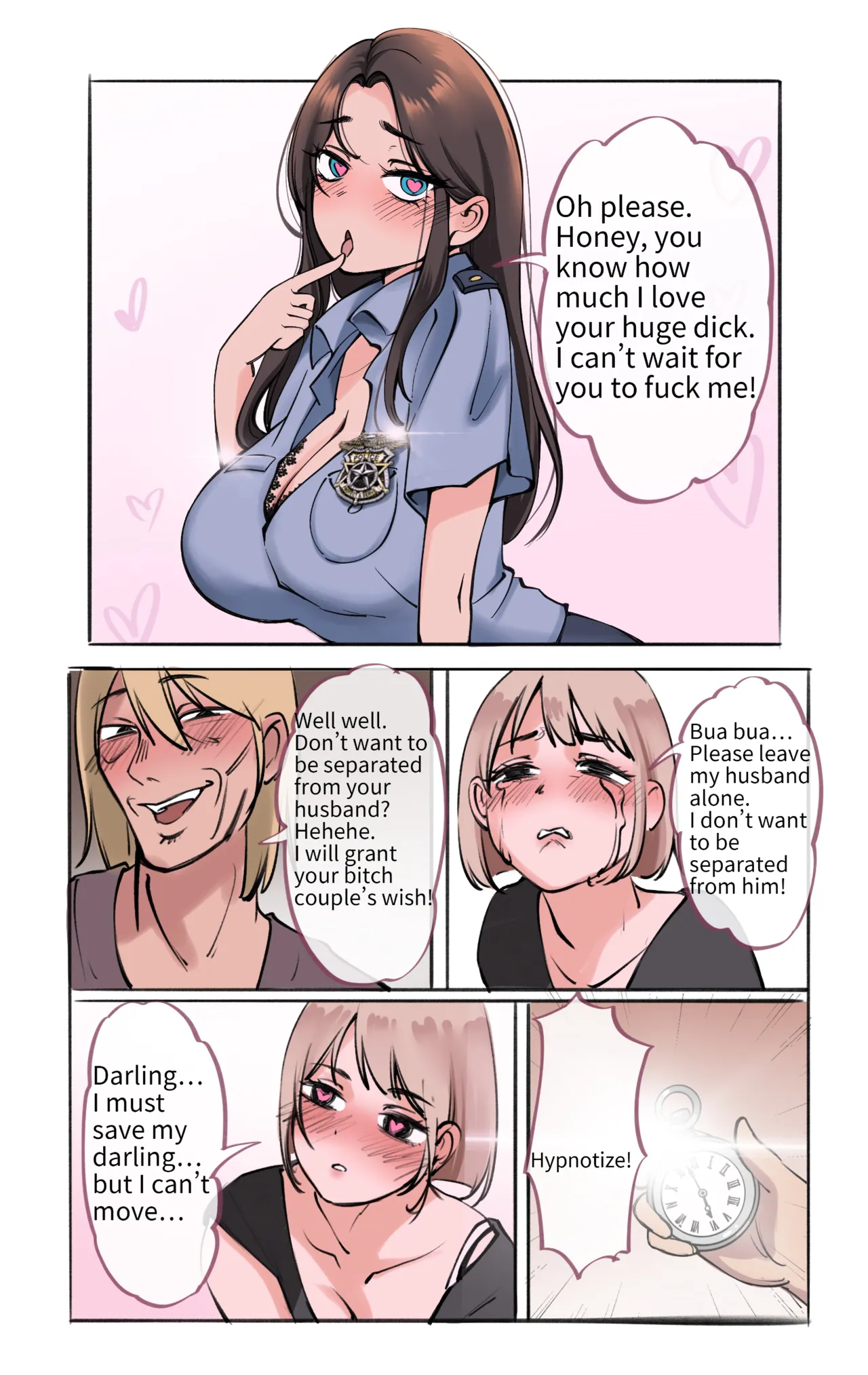 The feminization of a policeman: Remake page 8 full