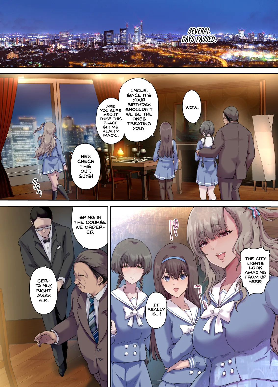 Papa no Shinshitsu wa Musume Tomodachi no Tamariba 4 page 7 full