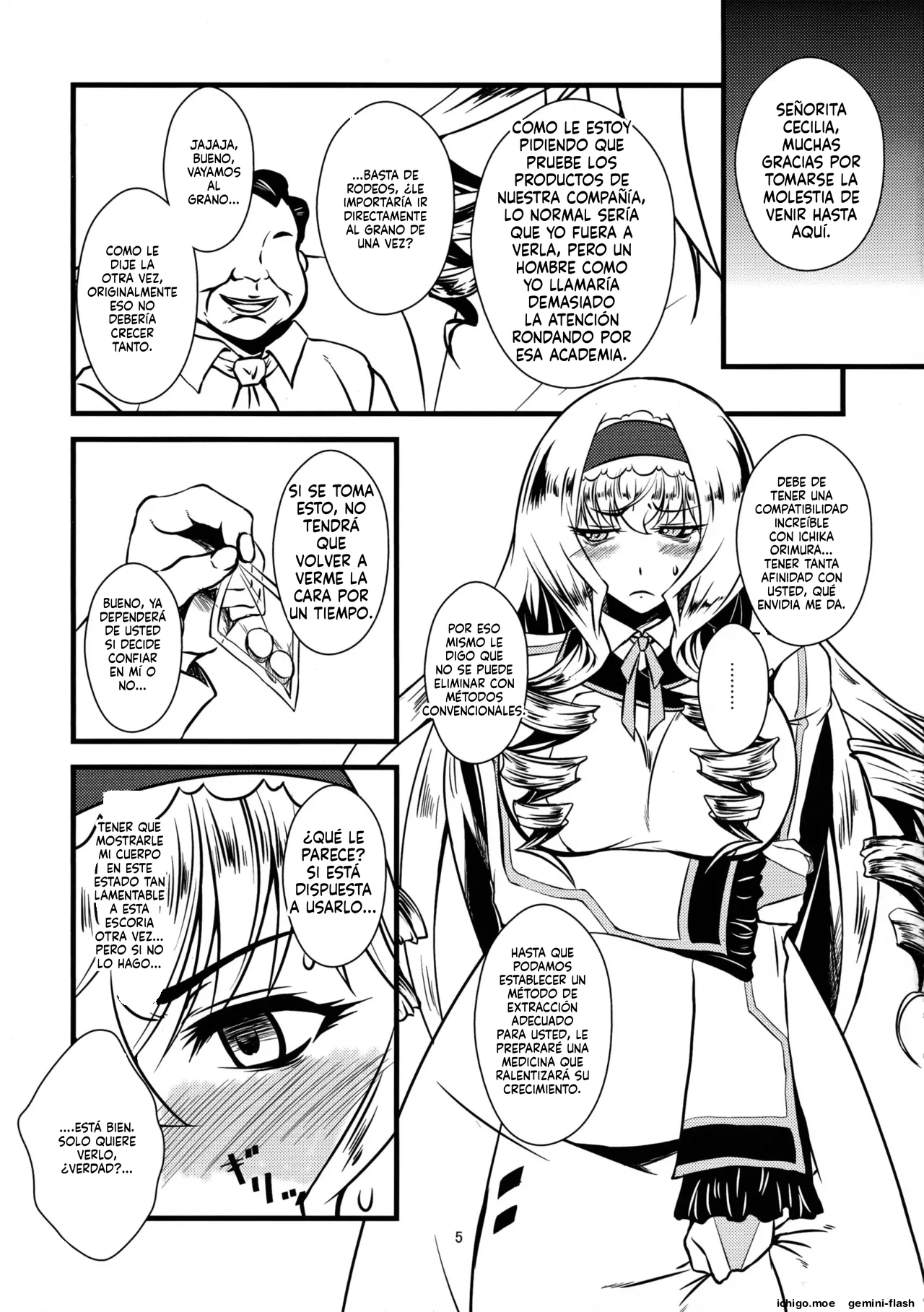 Cecilia-san ga Wana ni Hamatte Shokushu o Haran jau Hon 2  MTL page 5 full