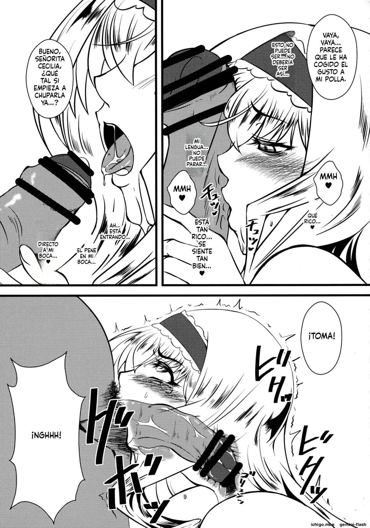 Cecilia-san ga Wana ni Hamatte Shokushu o Haran jau Hon 2  MTL page 9 full