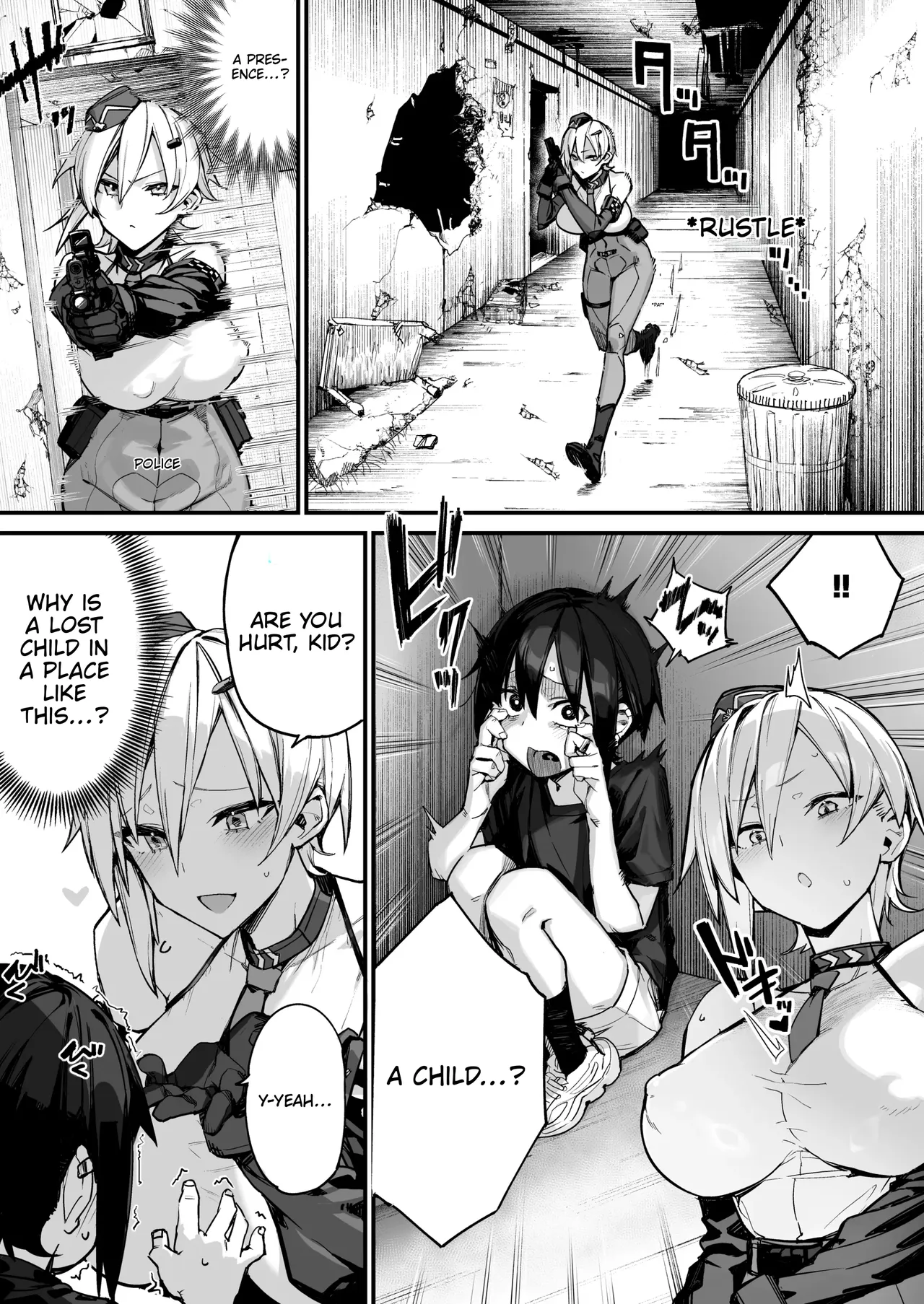 Shota♥Onee-san Police 24 Hours!! Close-up: "The Story of a Voluptuous, Ace Investigator Being Pleasure-Trained by a Beautiful Shota" page 8 full