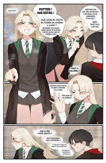 [Luxu] Tsundere Malfoid (Harry Potter [Spanish] [JFairy Traslate] cover
