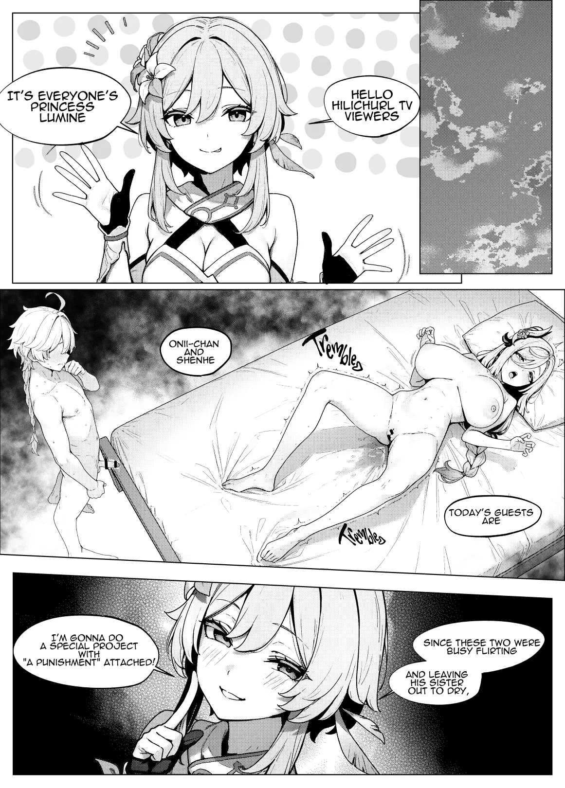 It looks like my little sister is angry page 1 full