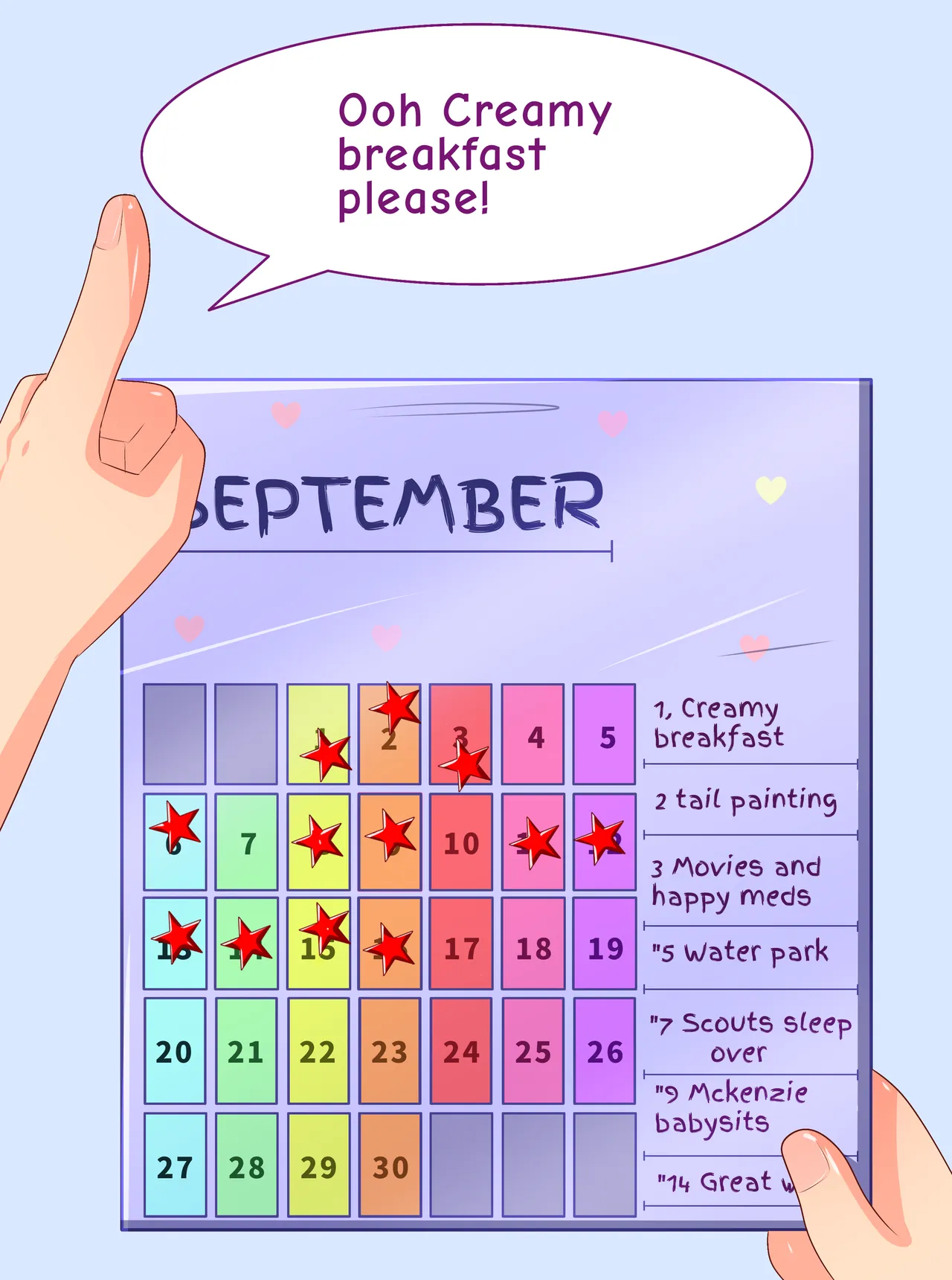 The cute pasta love 🥞🥛 page 2 full