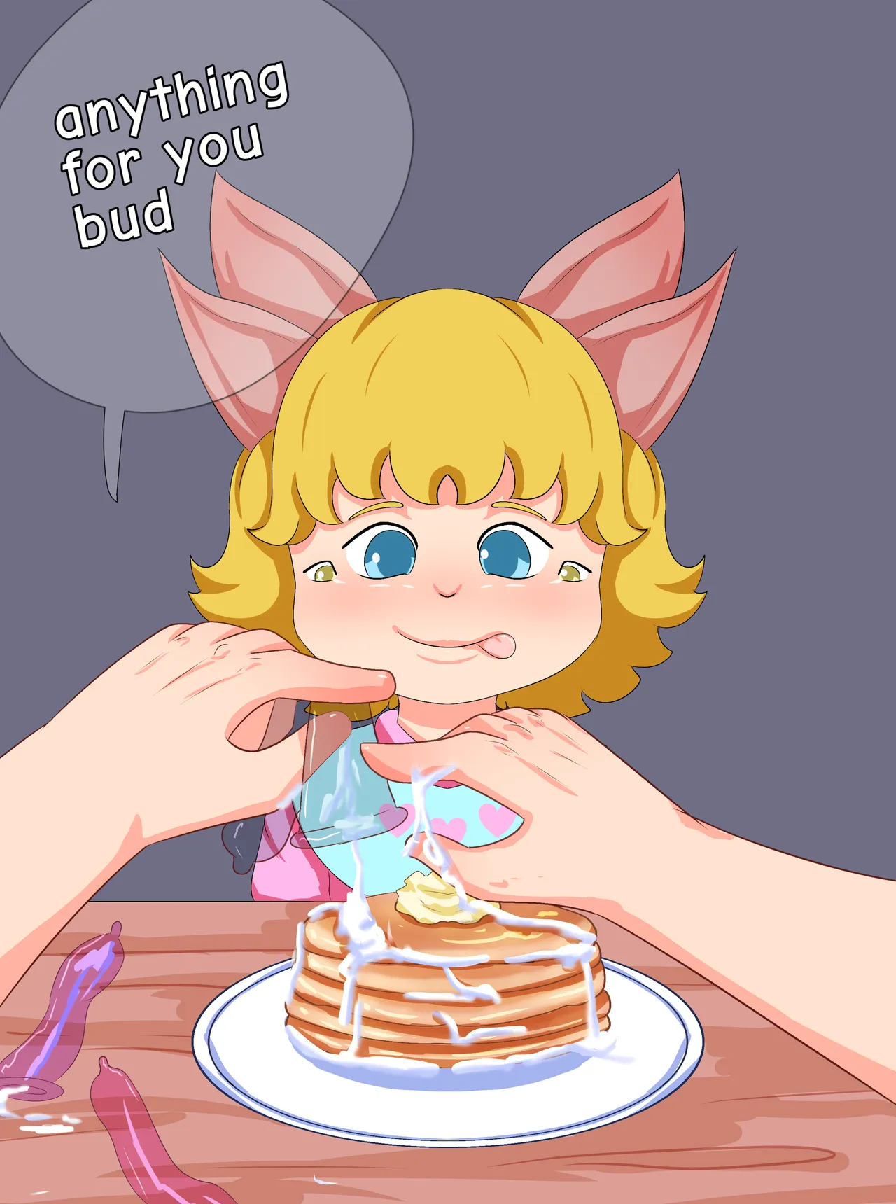 The cute pasta love 🥞🥛 page 3 full