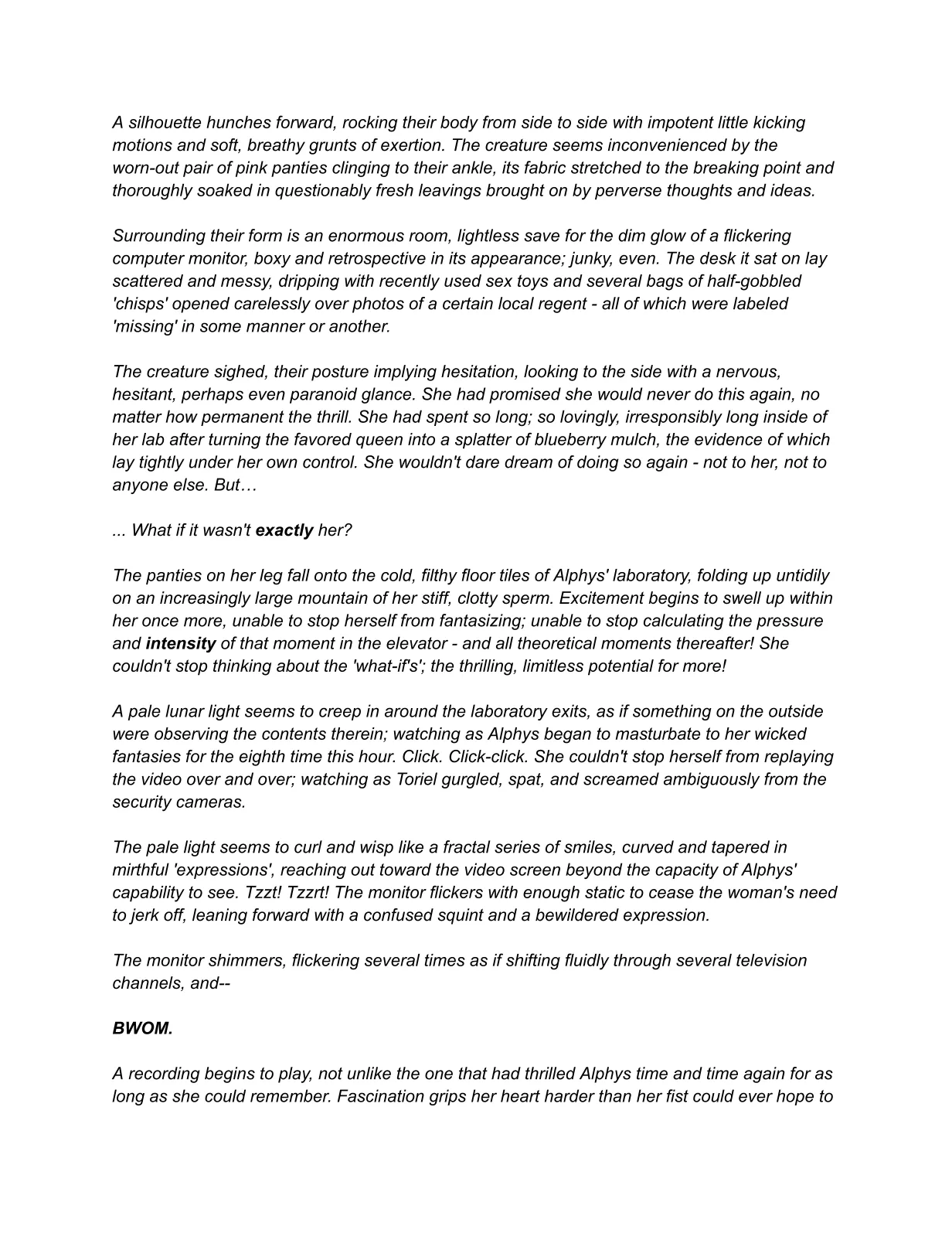 The Stall page 2 full