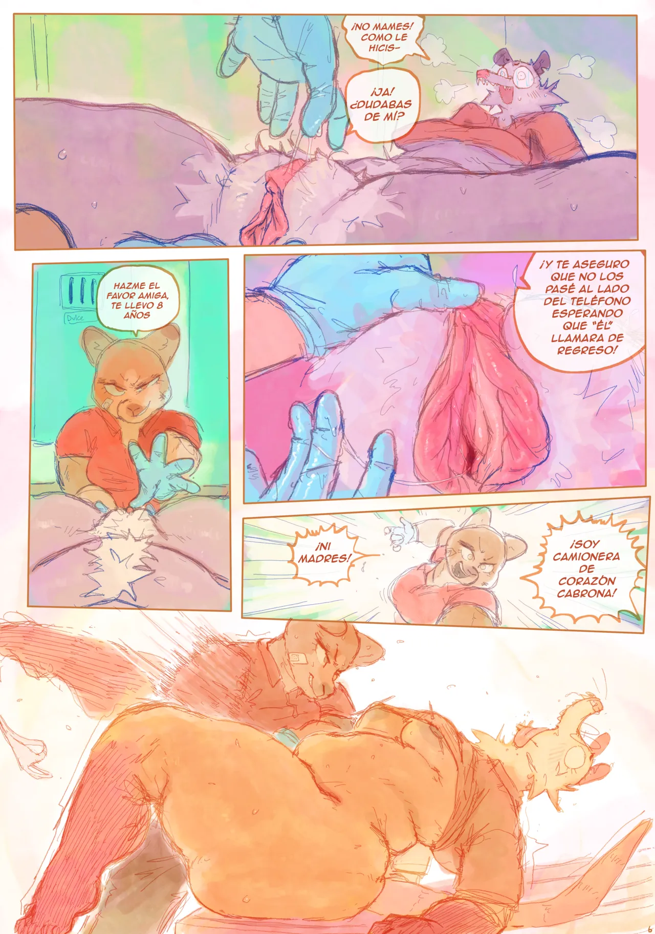 Smashmat Cum hard work harder page 6 full