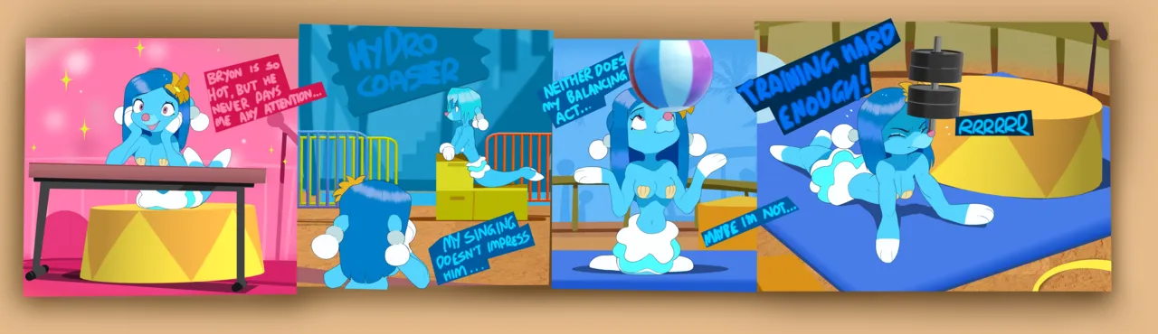 Pokemon Water Park page 9 full