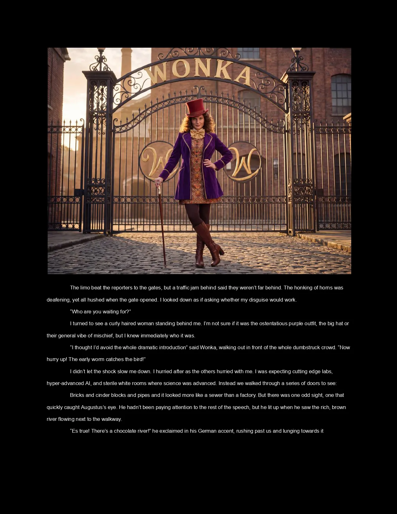 Charli the the "Chocolate" Factory page 8 full