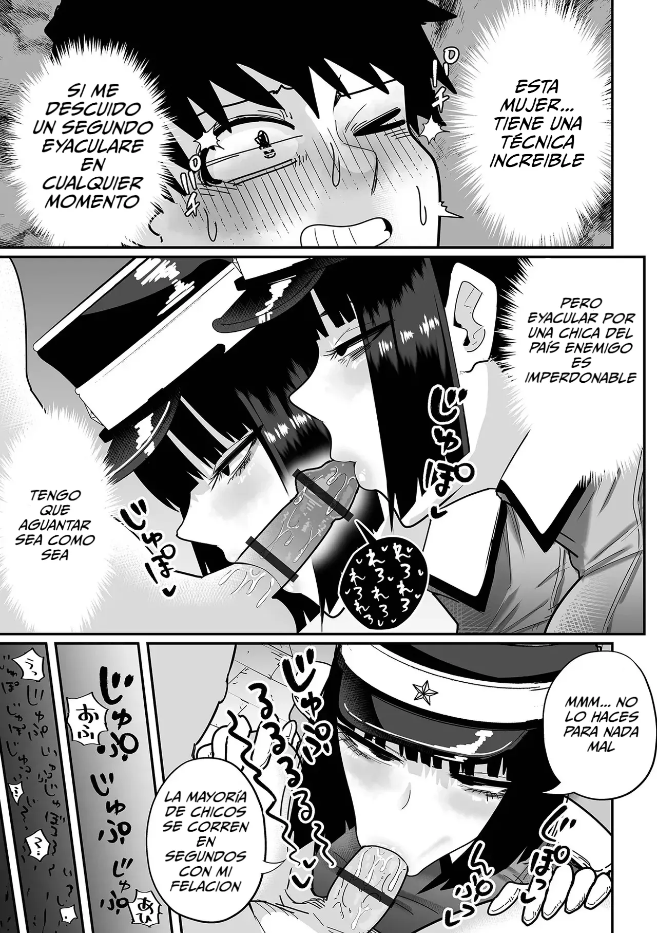 "Una interrogadora enorme y erotica" Primera parte page 5 full