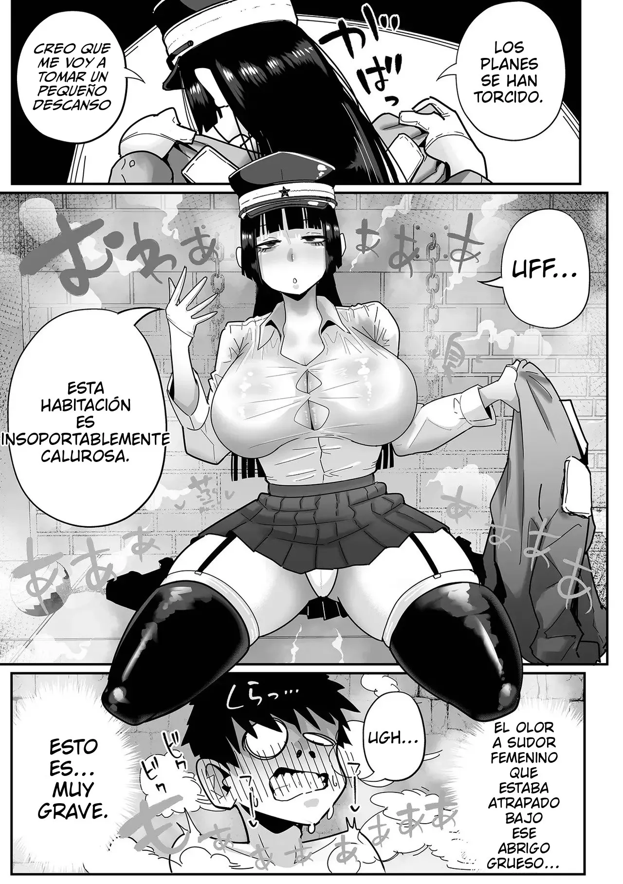 "Una interrogadora enorme y erotica" Primera parte page 7 full