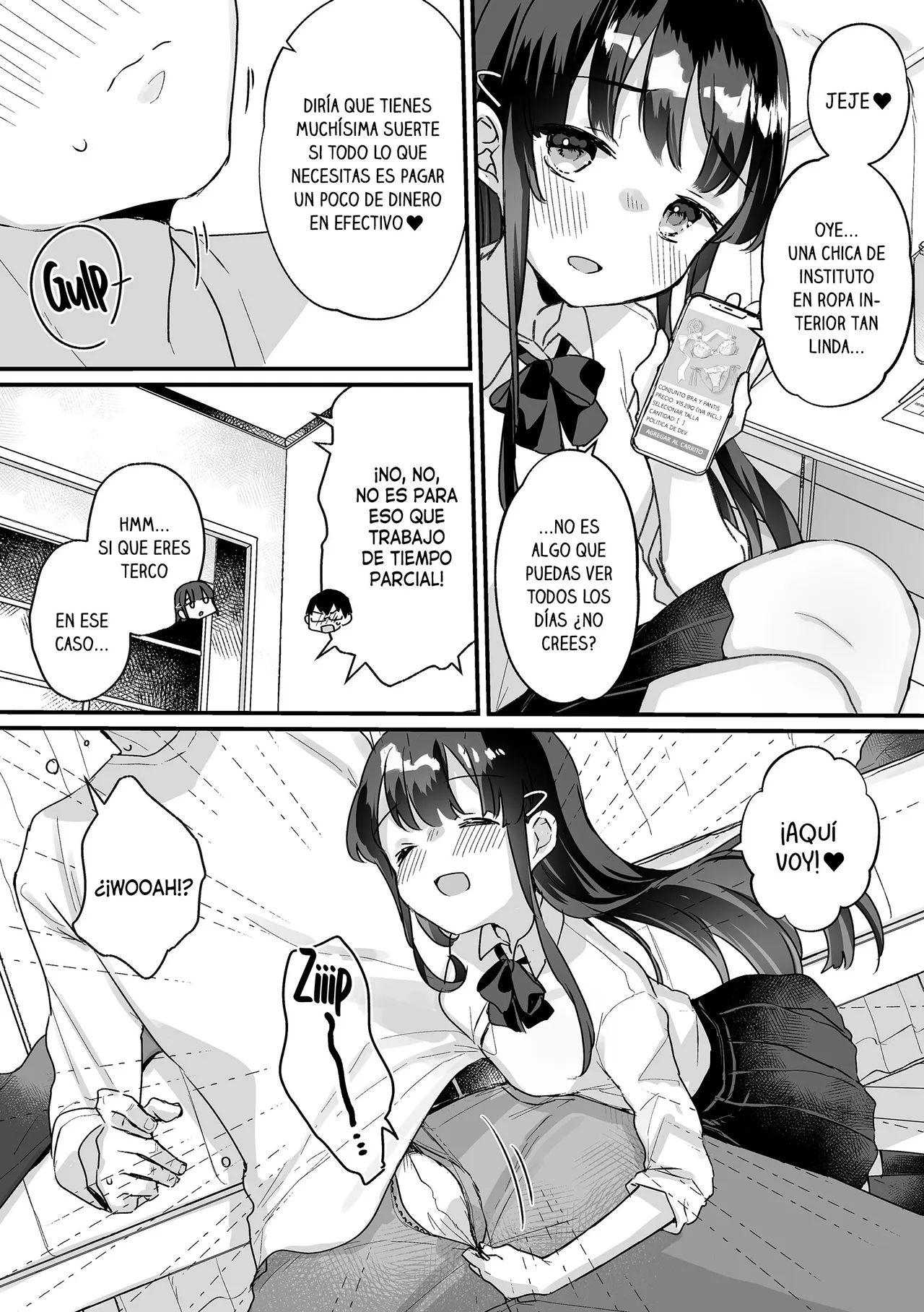Seiso na Ero Mesugaki JK ni Nante Makeru Hazu Nai ga? ※Makemasu | No hay forma de que pierda contra una chica de instituto que parece inocente pero es promiscua ¿Verdad? *Perdí page 5 full