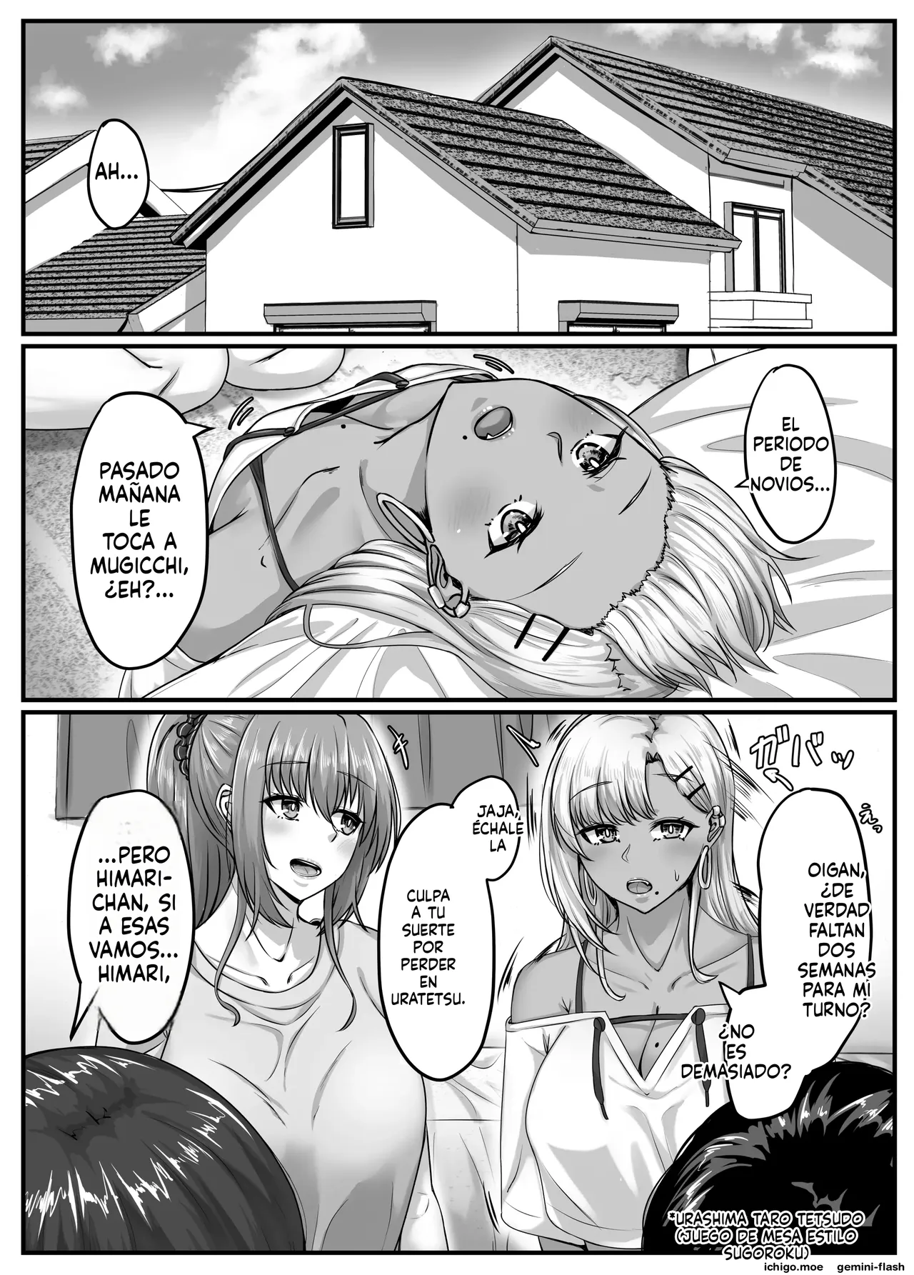 Osananajimi Harem kara Hajimaru Koibito Seikatsu ~Kurokami Short no Kyonyuu Osananajimi to Tappuri Cosplay Sex Shita Isshuukan no Koibito Kikan~ page 4 full