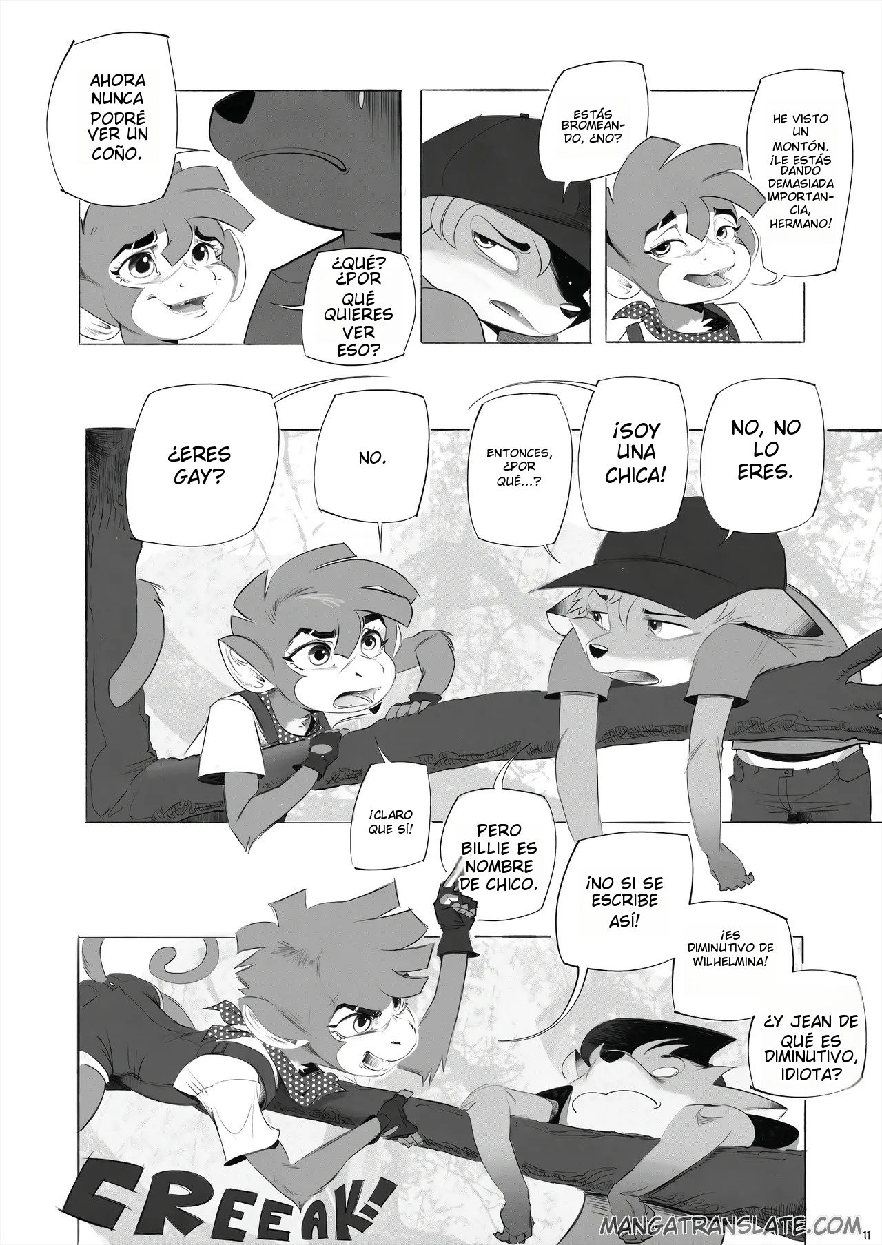 The Billie Jean Comic page 11 full
