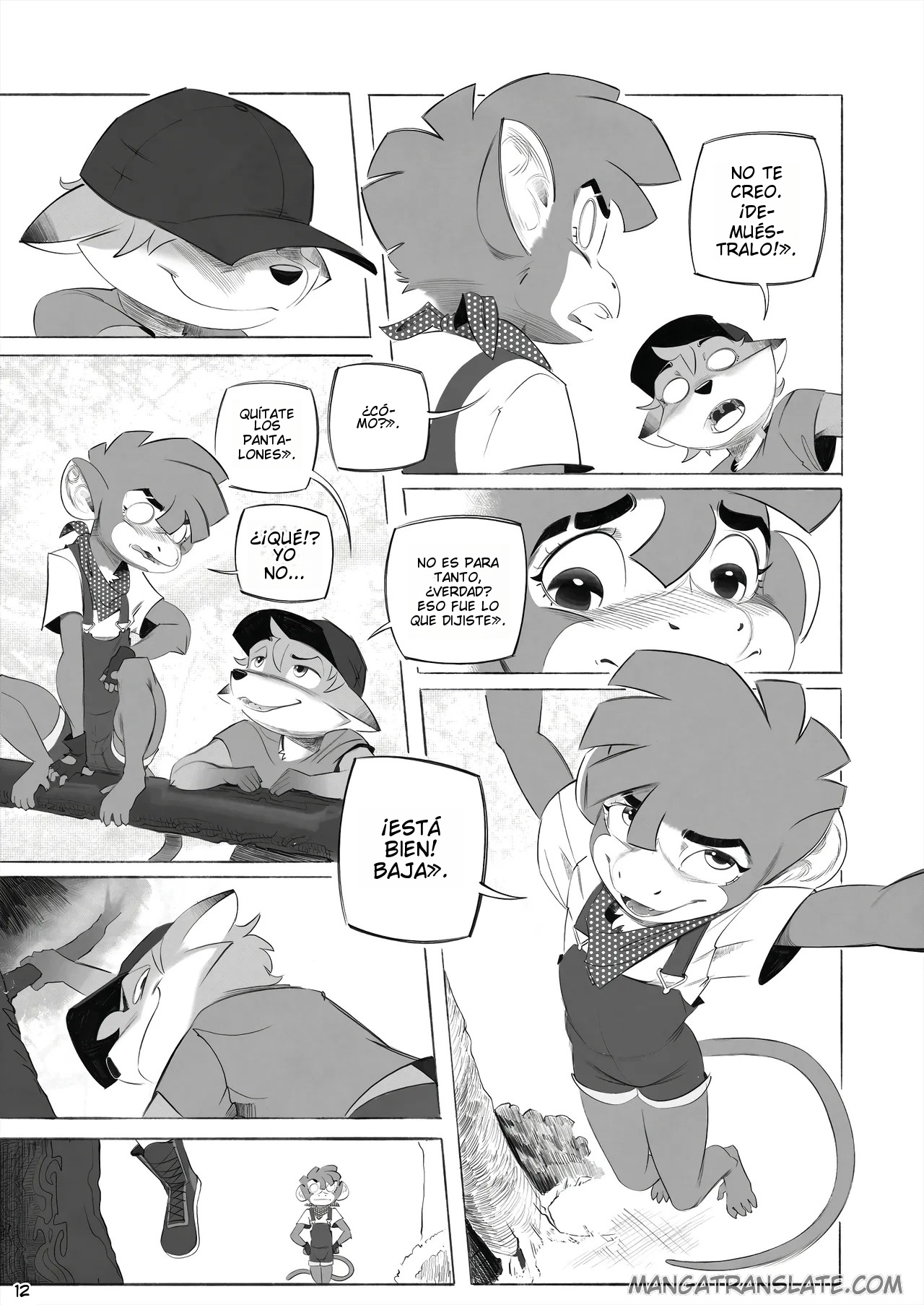 The Billie Jean Comic page 12 full