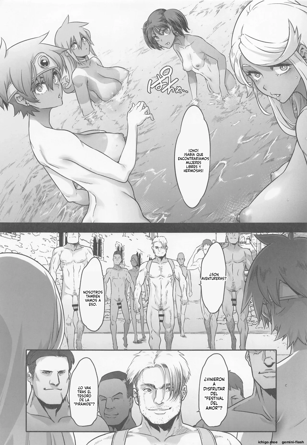Onna Yuusha no Tabi 5 Injoku no Pyramid page 9 full