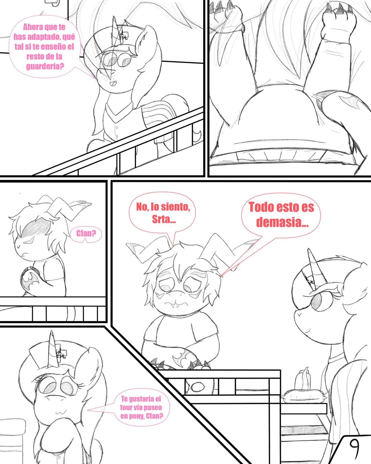 La Guardería Psiquiátrica Midwest  ABDL +18 page 9 full