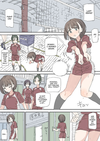 [Nachos] Gakkou Roshutsu Onani | Exhibitionist Masturbation at School [English] cover