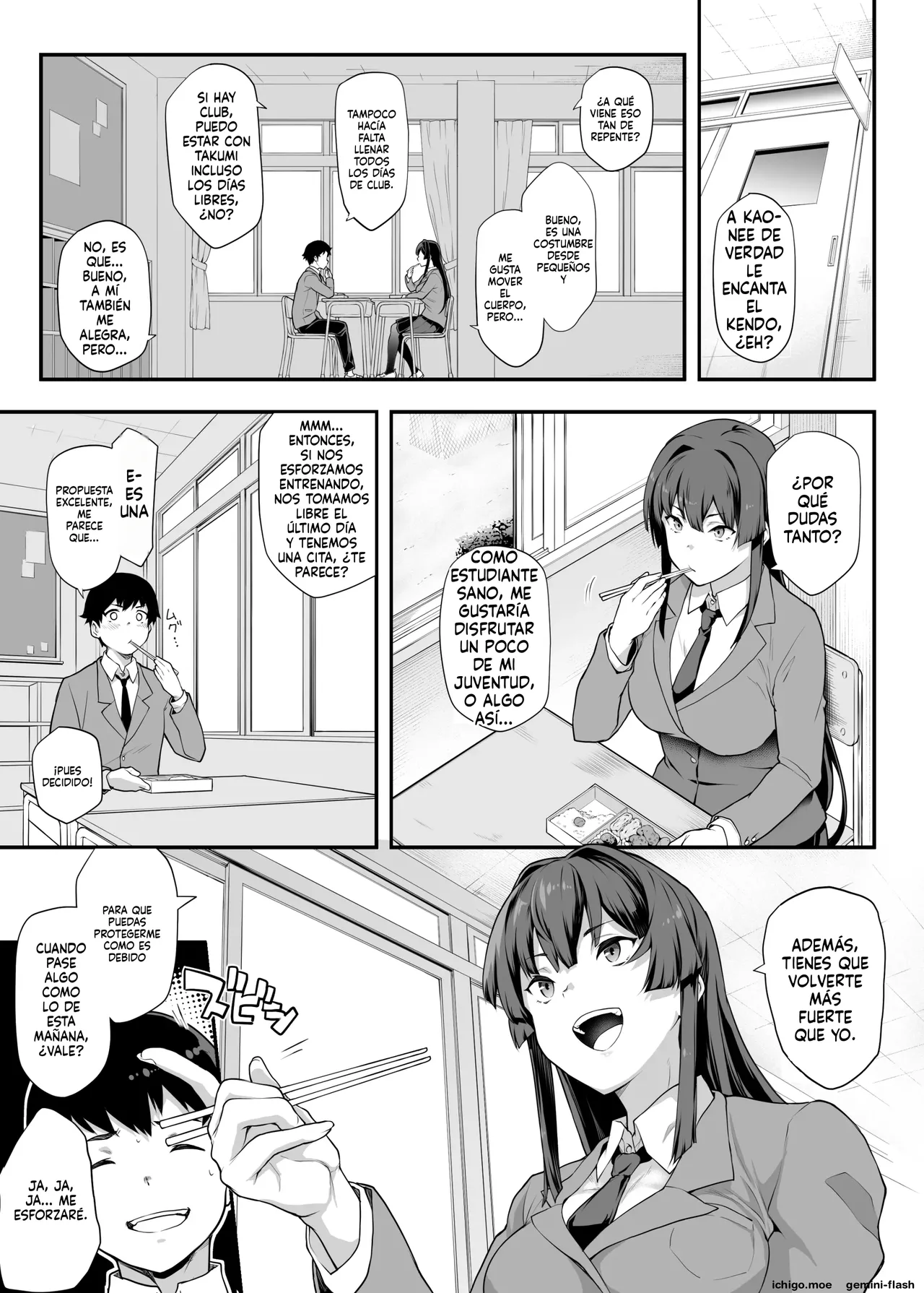 Kendoubu Shushou de Osananajimi no Bijin de Tsuyoi Boku no Kanojo ga, Charao ni Assari Otosareru Wake ga Nai page 6 full