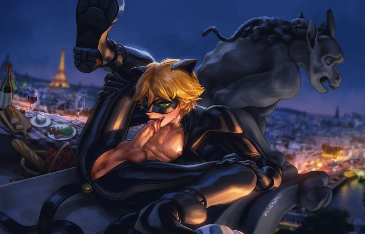 Term 74 - Chat-noir, Sleepover, Wise-Lycaon page 4 full