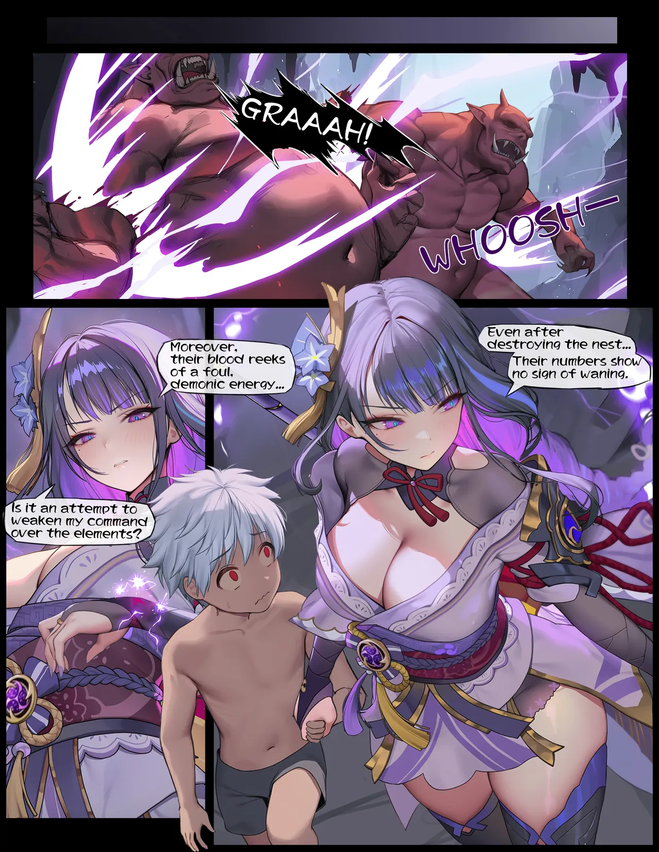 Raiden Shogun VS Time-Stopping Brat page 6 full