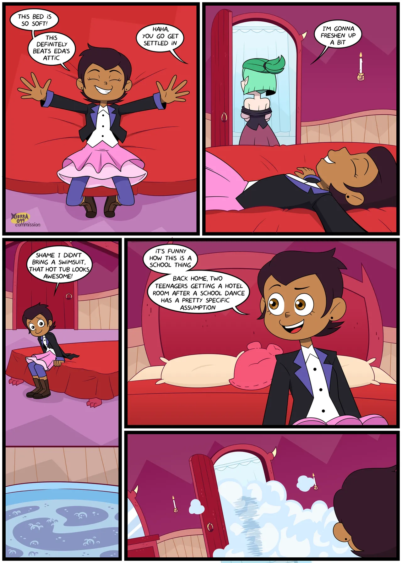 Enchanting Grom Fright- Alternate Ending. page 3 full