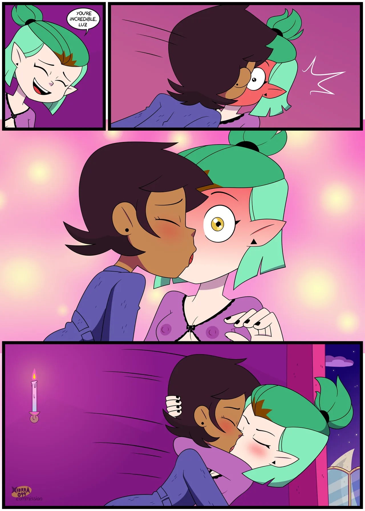 Enchanting Grom Fright- Alternate Ending. page 9 full