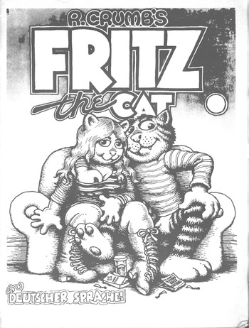 [Robert Crumb] Fritz the Cat [German] cover