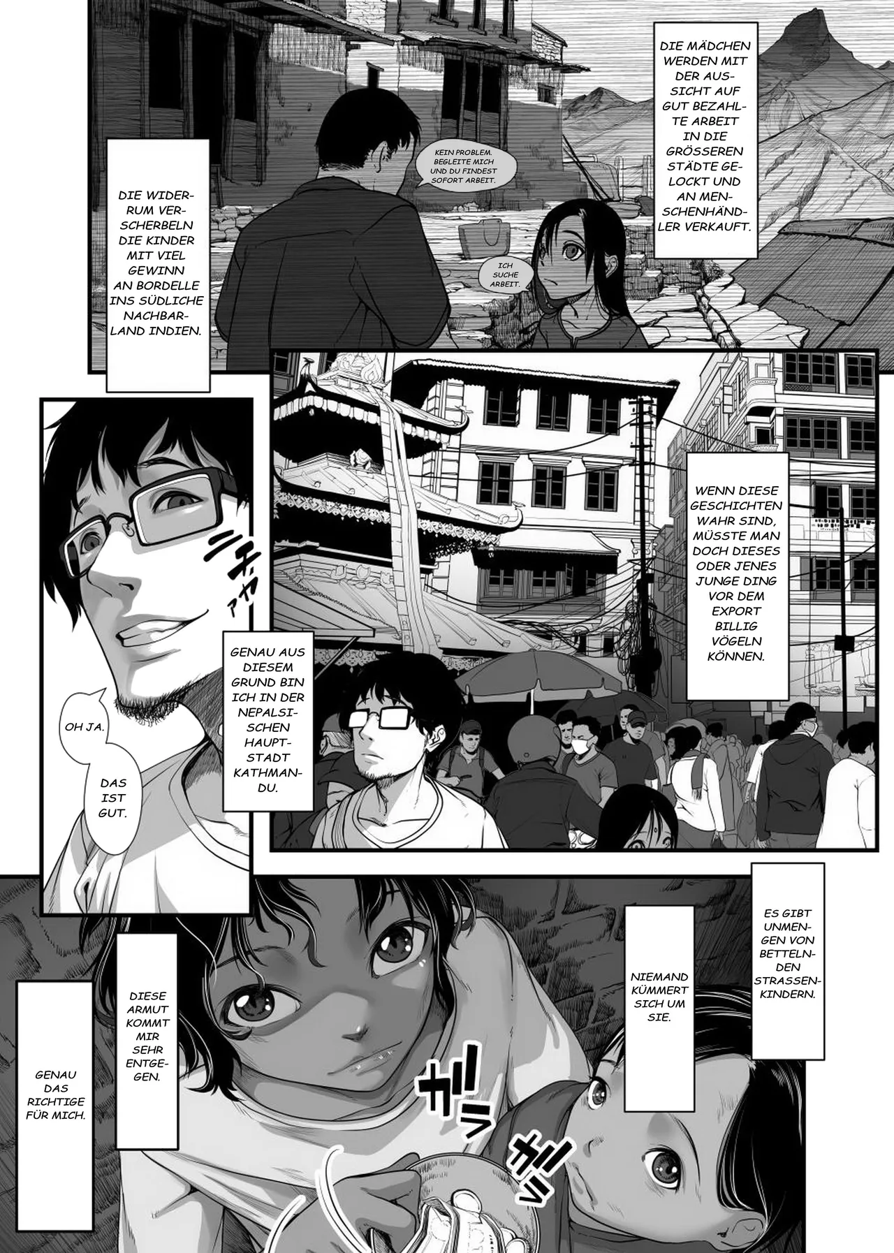 Asia no Baishunkutsu de Gun Kiwamari Gekiyaba Sex Dekita Hanashi page 4 full
