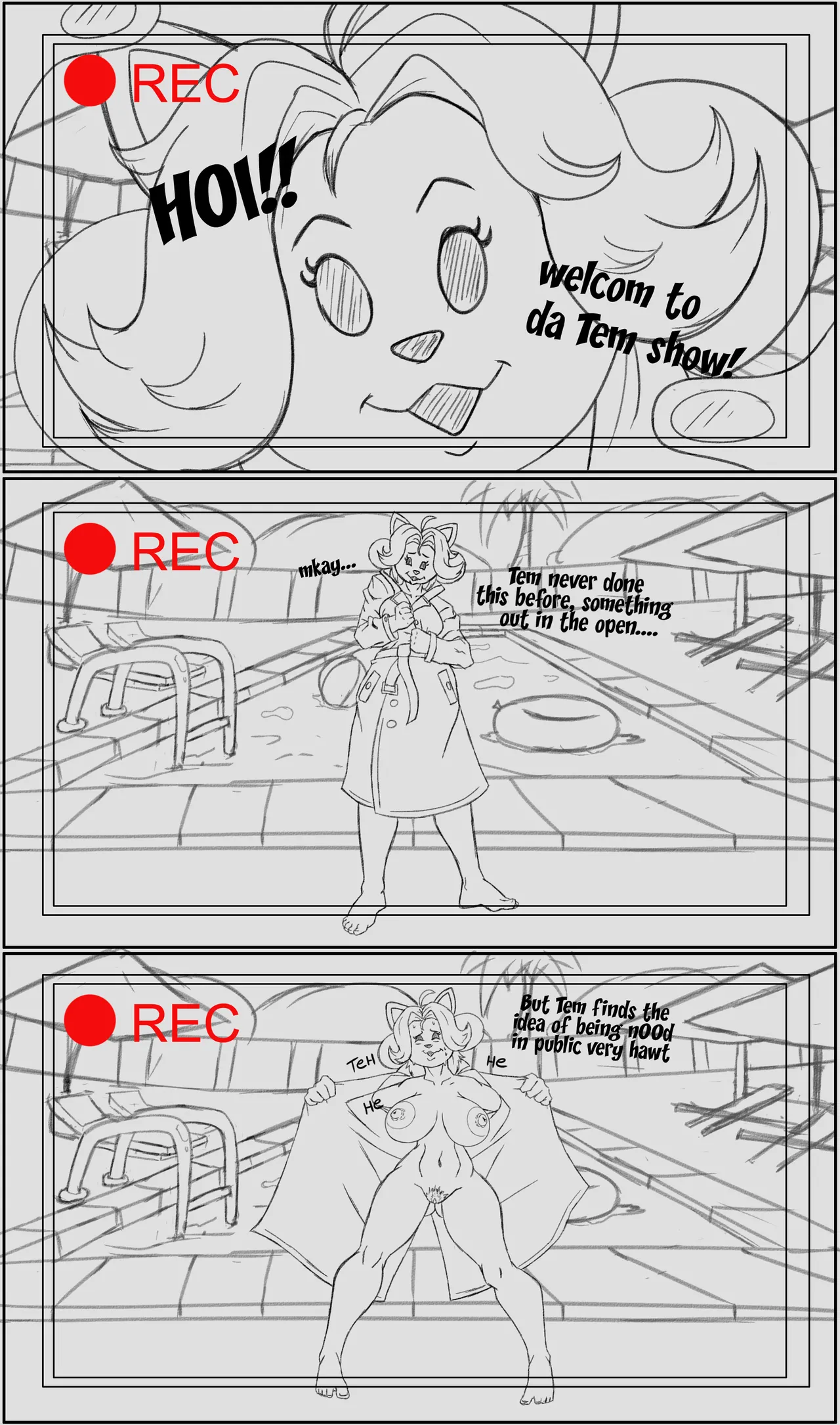 Temmie and Monster Kid + Extras page 4 full