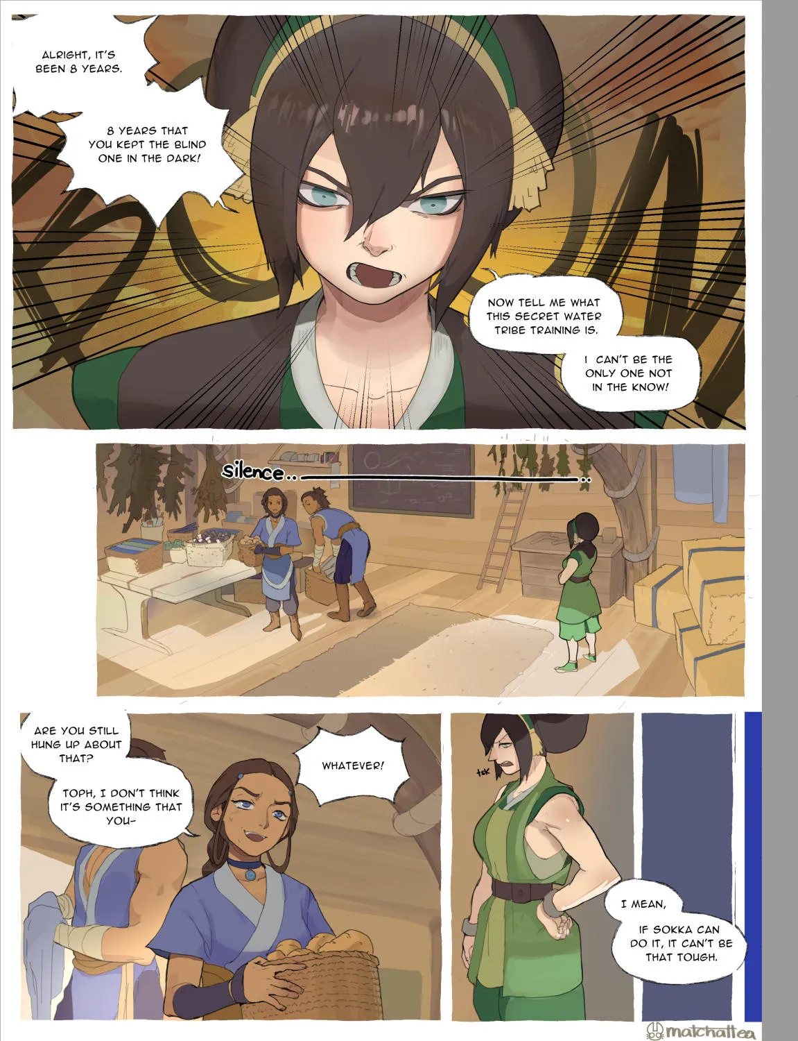 Water Tribe Training page 1 full