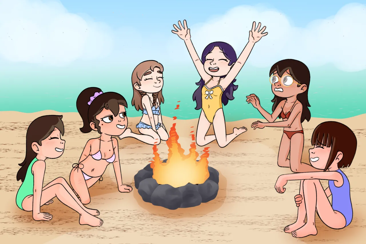 Lily and Friends Beach Comm page 12 full