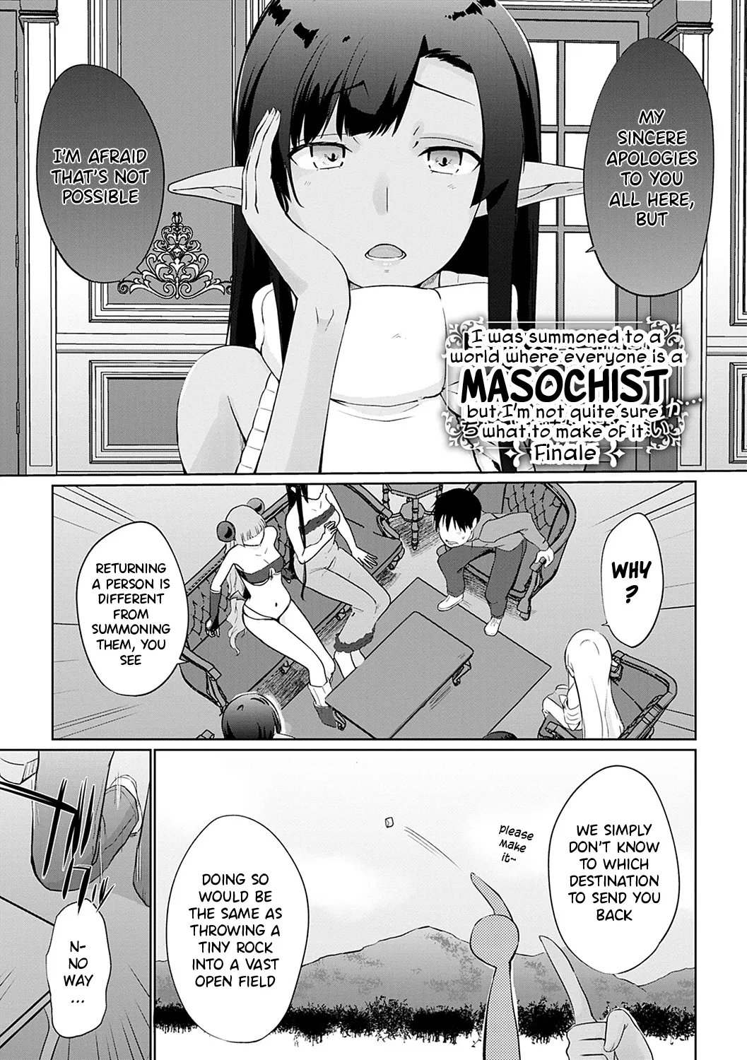 Isekai ni Shoukansaretara Zenin Do M Toka...Chotto Imi ga Wakaranai Ch.10 + extra page 1 full