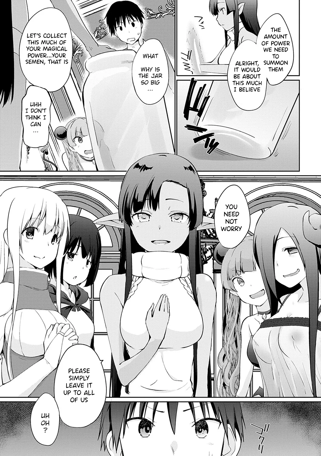 Isekai ni Shoukansaretara Zenin Do M Toka...Chotto Imi ga Wakaranai Ch.10 + extra page 5 full