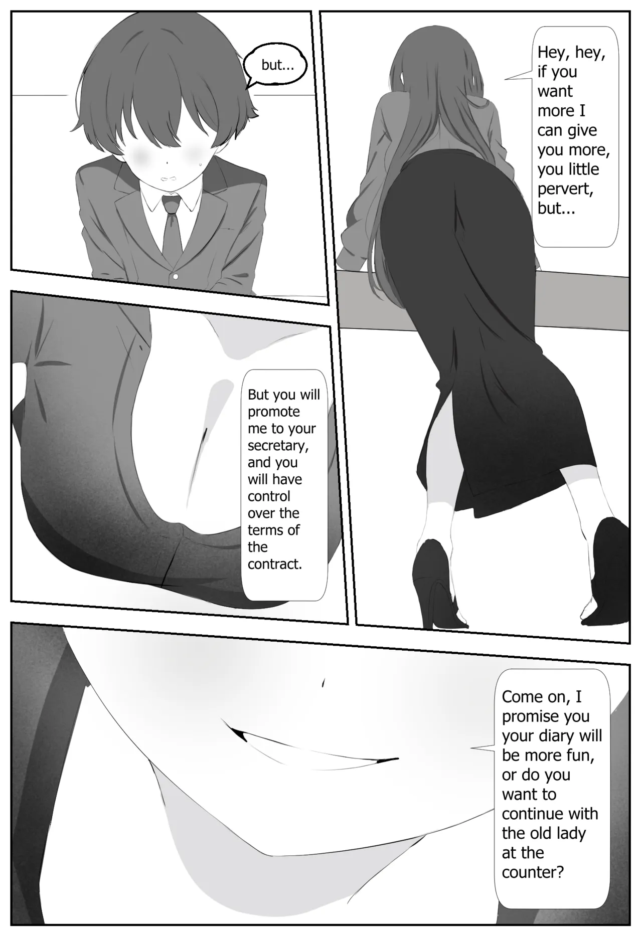 A Young Boss with a Foot Fetish page 11 full